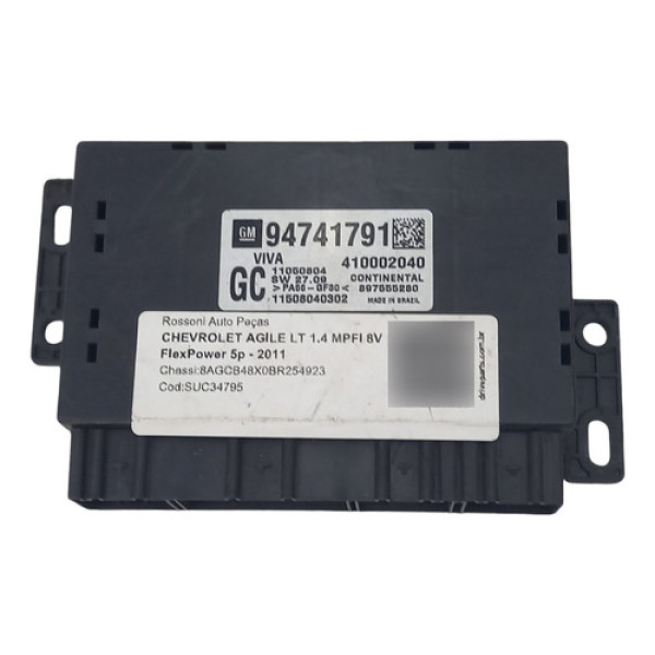  Módulo Conforto Agile Corsa Montana Cód: 94741791