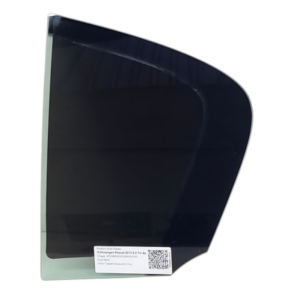 Vidro Porta Traseira Esquerda (fixo) Passat B6 B7 2006/2015