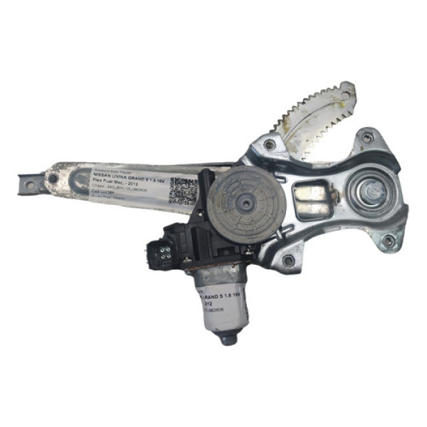 Máquina De Vidro Porta Traseira Direi Livina E Grand 2010/14