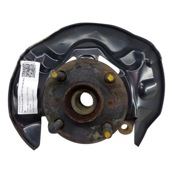 Manga Eixo Montante Direito Corolla 1.6 1.8 03 A 2008 C/abs