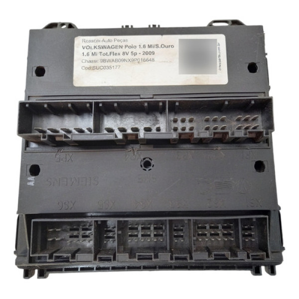 Módulo Central Bcm Polo 1.6 Cod. 6q0937049f