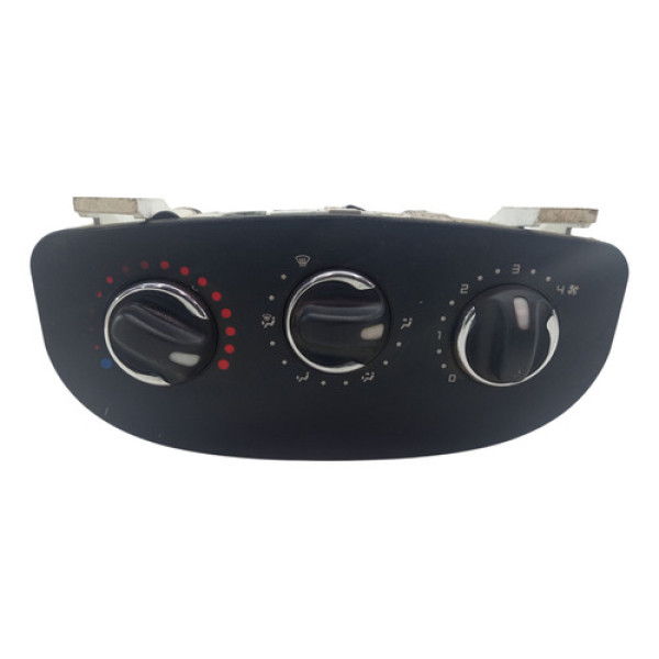 Comando Ar Quente/frio Simples Clio 2013 A 16 Botão Cromao