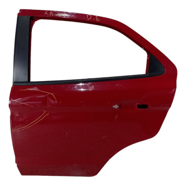 Porta Traseira Esquerda Ka 2015 A 2021 C/detalhes