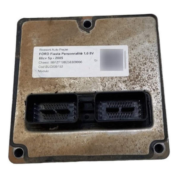 Módulo Injeção Ford Fiesta Zetec 1.0 8v Cód. 4s6512a650ba