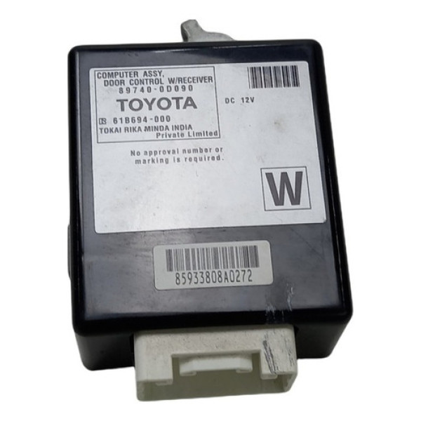 Modulo Central Conforto Toyota Etios Cod 89740-0d90 W