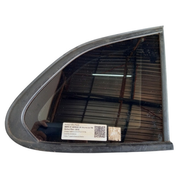Vidro Lateral Tras Dir Bmw X1 E84 16 18 20 23 25 28 35 10/15