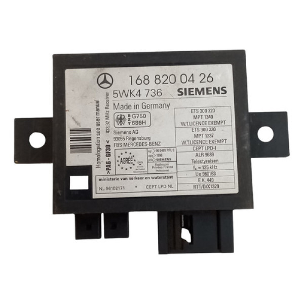 Módulo Imobilizador Mercedes Classe A160 / A190 1999 A 2005