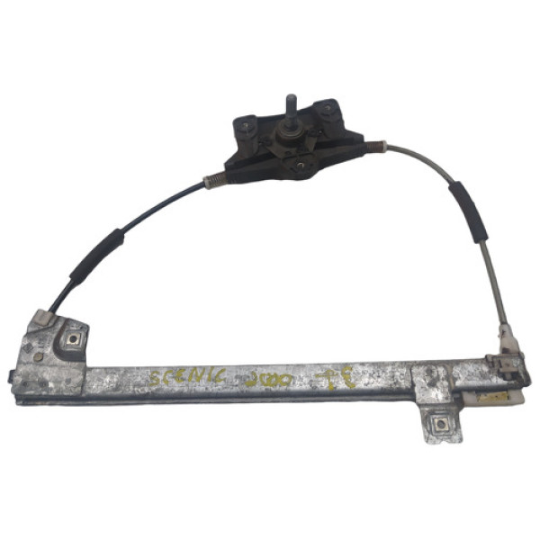 Máquina De Vidro Porta Traseira Esquerda Scenic 99 A 11 Man