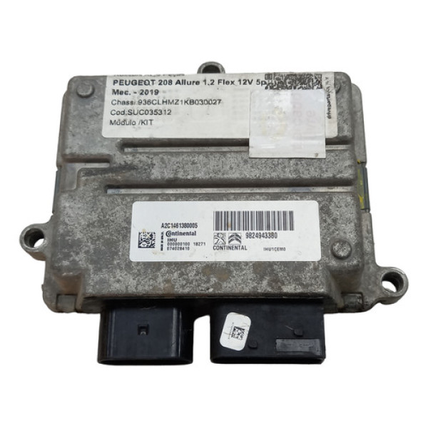 Modulo Da Direção Elétrica Peugeot 208 16/21 Cod. 9824943380