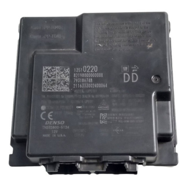 Modulo Controle Tracker 1.4 Turbo Cód 13510220