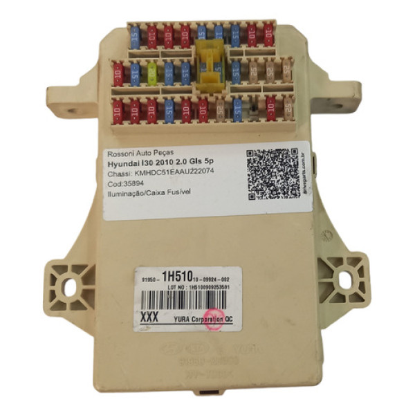 Caixa Fusível Hyundai I30 2010 20112012 Cod. 919501h510