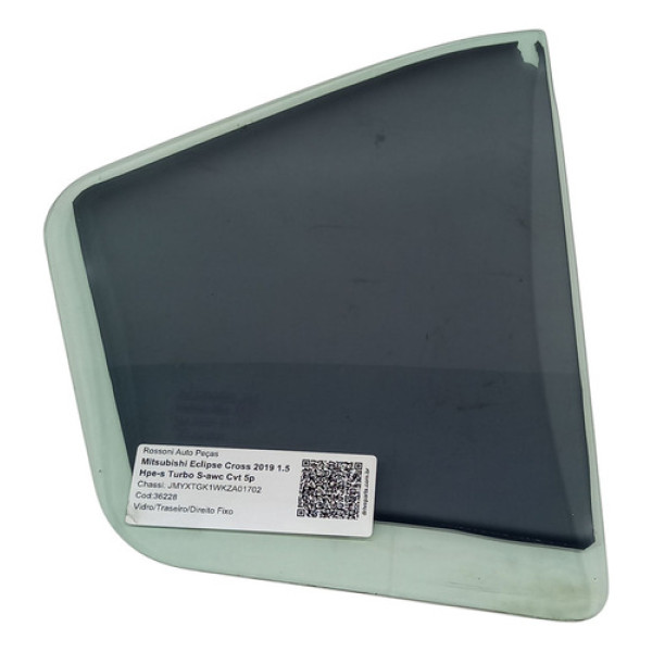 Vidro Porta Traseira Direita (fixo) Eclipse Cross 2019/..
