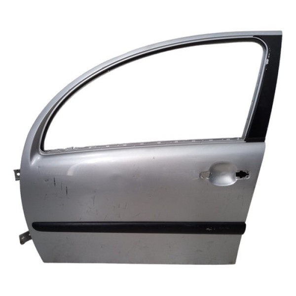 Porta Dianteira Esquerda Citroen C3 2003 2004..a 2012