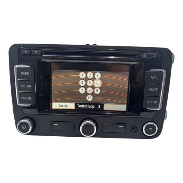Multimídia Passat B7 Tiguan Amarok Jetta Cod. 3c8035278c