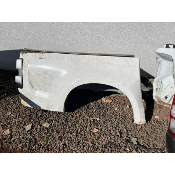 Lateral Direita Caçamba S10 Cab Dupla 2012/ C/ Detalhes