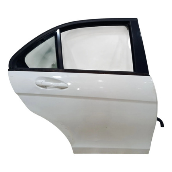 Porta Traseira Direita Mercedes Classe C 180 200 250 12 A 14 Traseira Direita Branco