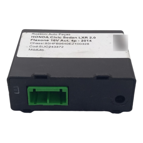 Modulo Sensor Estacionamento Civic 2012 A 2016 Cod.troe02