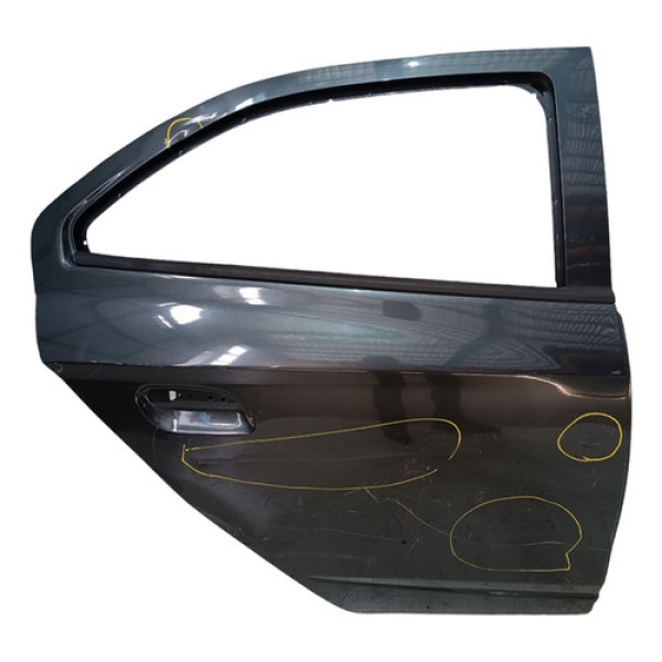 Porta Traseira Direita Onix Prisma 2013 A 2020 C/detalhes