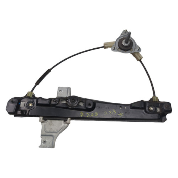 Máquina De Vidro Porta Traseira Esq 208 Até 20 2008 15/ Man 