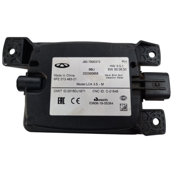 Modulo Ponto Cego Traseiro Direito Chery Tiggo 8 2021/