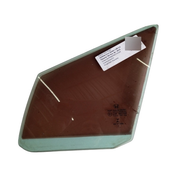 Vidro Porta Dianteira Esquerda (fixo) Civic 2012 A 2016