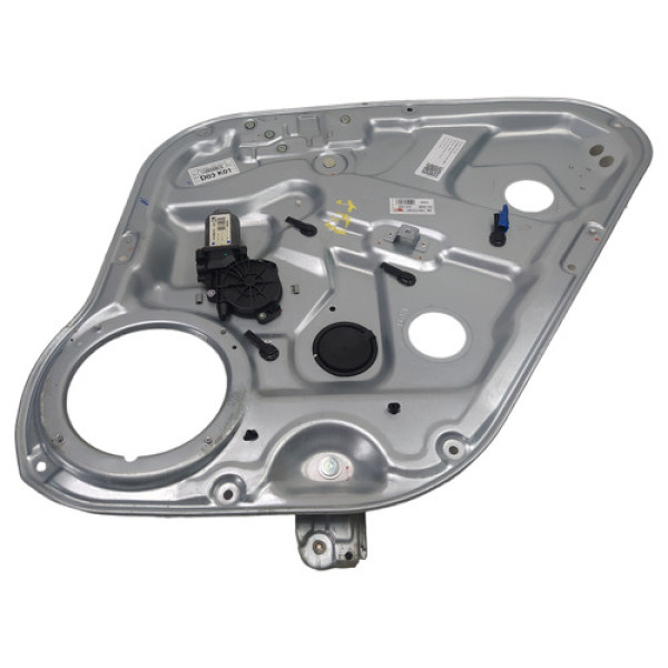 Máquina De Vidro Porta Traseira Direita Santa Fe 2007 A 2013
