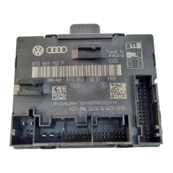Modulo Conforto Porta Diant Direita Audi A4 A5 8t0959792p