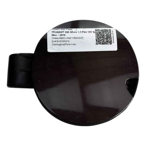 Portinhola Tanque Combustível Peugeot 208 2013 A 2020