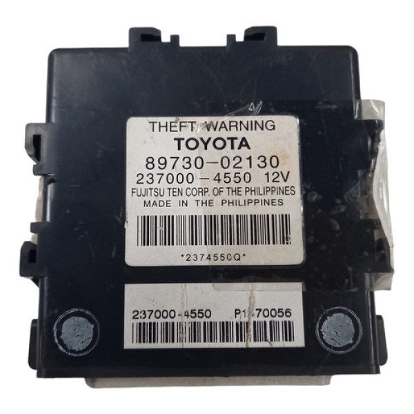 Módulo Conforto Alarme Corolla 2009 A 2014 Cod. 89730-02130