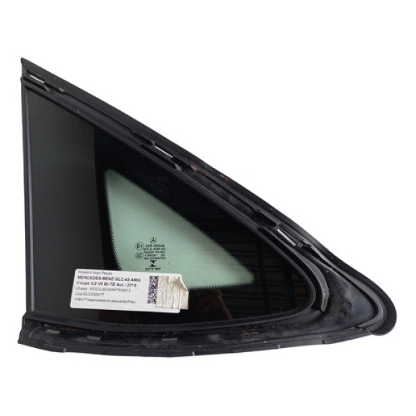 Vidro Lateral Traseiro Esq Mercedes Classe Glc Coupe 16/22