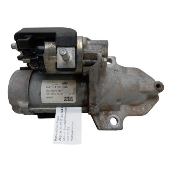 Motor Partida Arranque Jaguar Xe Xf Disc Sport Evoque 2.0 20
