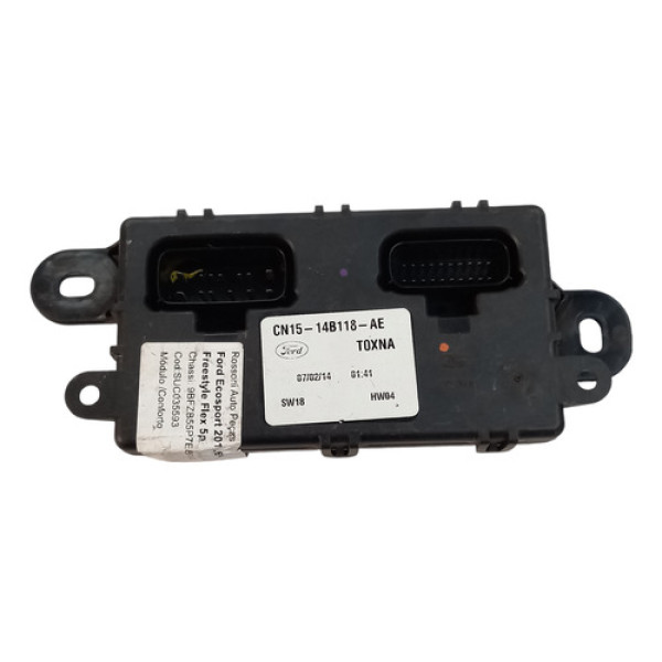 Modulo Conforto Ford Ecosport New Fiesta Cn1514b118ae