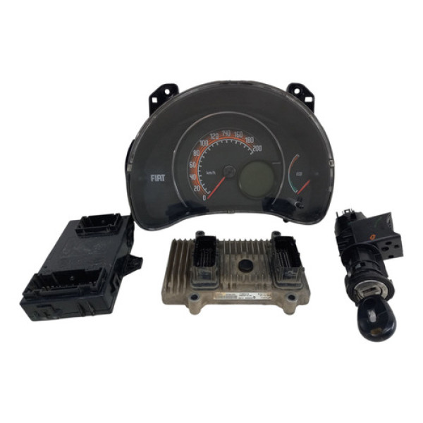  Kit Módulo Injeção Code Fiat Uno Vivace 1.0 Cod. 55265366