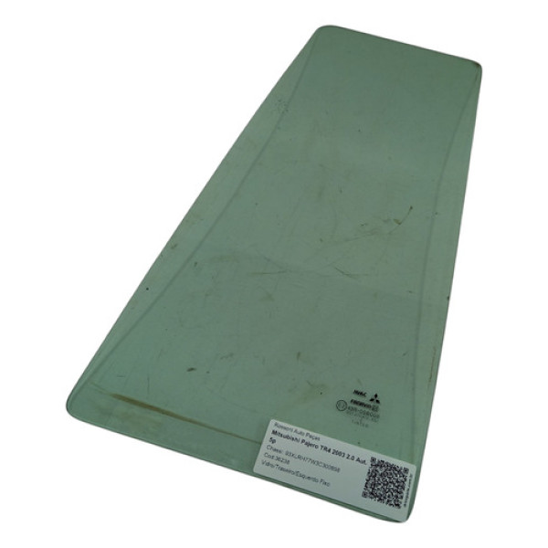 Vidro Porta Traseira Esquerda (fixo) Pajero Tr4 2003 A 2009