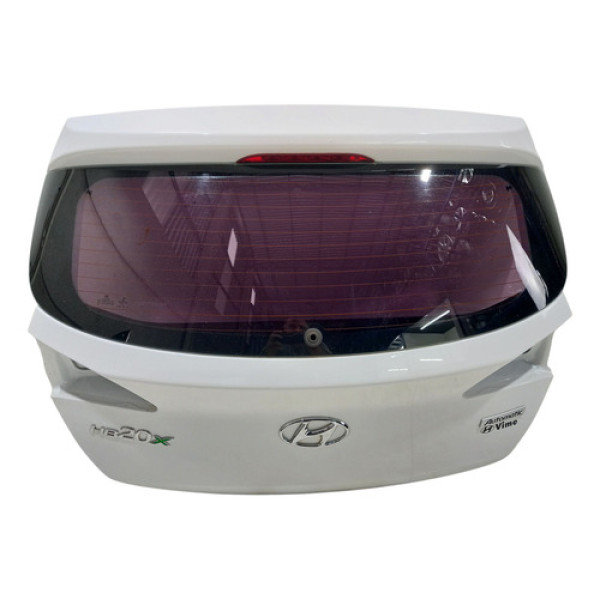 Tampa Traseira Hb20 Hatch 2013 2014 A 2019 S/ Furo Cilindro