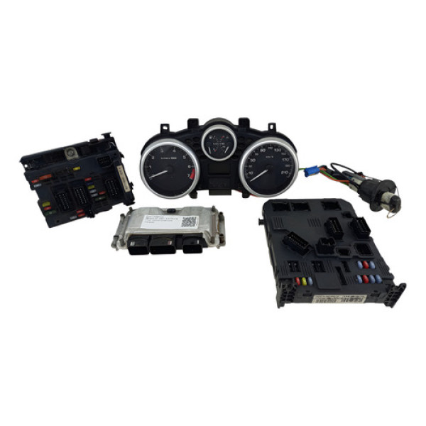  Kit Módulo Injeção Code Peugeot 207 1.4 Flex Cód 0261201967