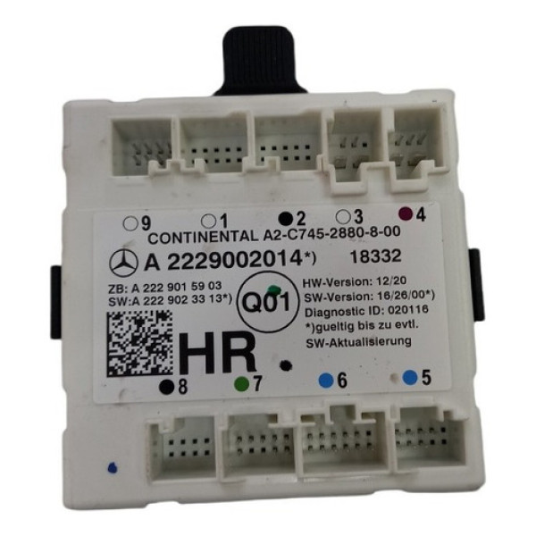 Modulo Conforto Porta Traseira Direita Mercedes Glc 43