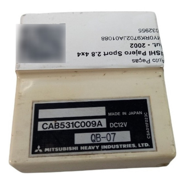 Módulo Relé Conforto Pajero Sport Cab531c009a