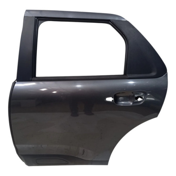 Porta Traseira Esquerda C4 Cactus 2019 2020 A 2024 Traseira Esquerda Cinza-escuro