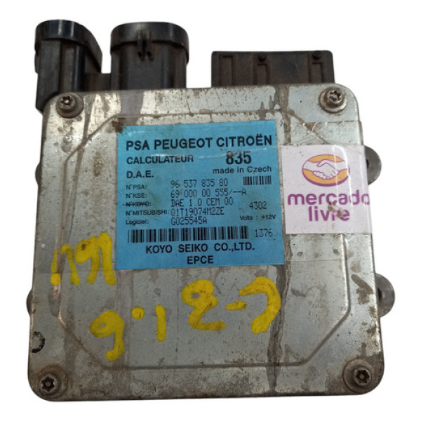 Modulo Da Direção Elétrica Citroen Peugeot Cod9653783580