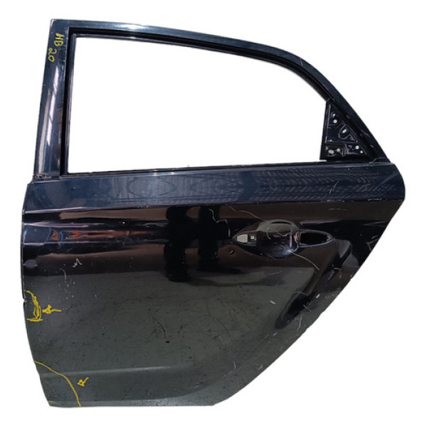 Porta Traseira Esquerda Hb20 Hatch 2013 A 2019 C/detalhes
