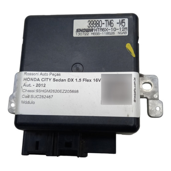  Modulo Da Direção Elétrica Honda City / Fit Cod.39980tm6 M5