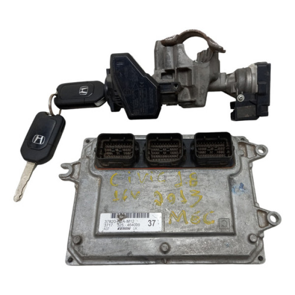  Kit Módulo Injeção Honda Civic 1.8 Flex 13/16 37820-r2a-m12