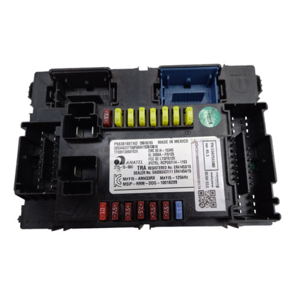  Módulo Central Bcm Jeep Compass 2.0 Flex P68381687ad