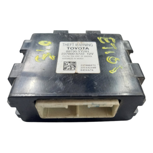 Modulo Central Alarme Etios 2013/ Cod. 89730yy281