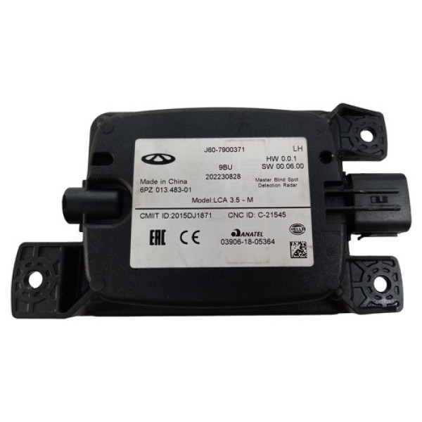 Modulo Ponto Cego Traseiro Esquerdo Chery Tiggo 8 2021/