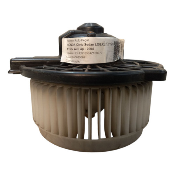 Motor Ar Forçado Civic 2001 2002 A 2006