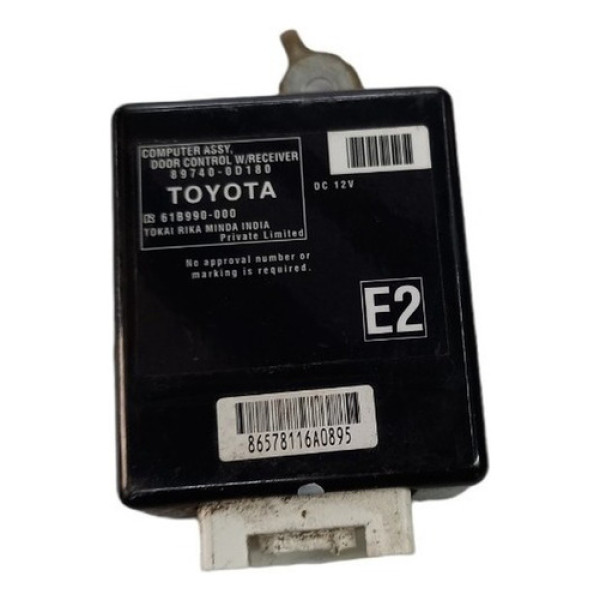 Modulo Central Conforto Toyota Etios Cod 897400d180 E2