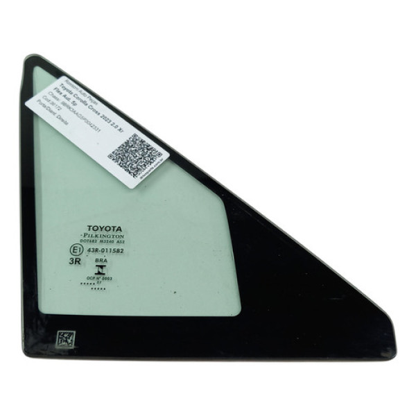 Vidro Porta Dianteira Direita (fixo) Corolla Cross 2022/..