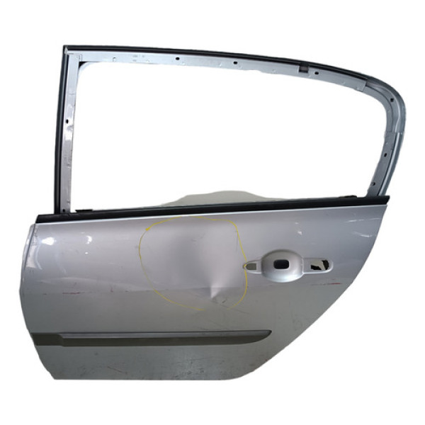 Porta Traseira Esquerda Megane Sedan 2006 A 2011 C/detalhes